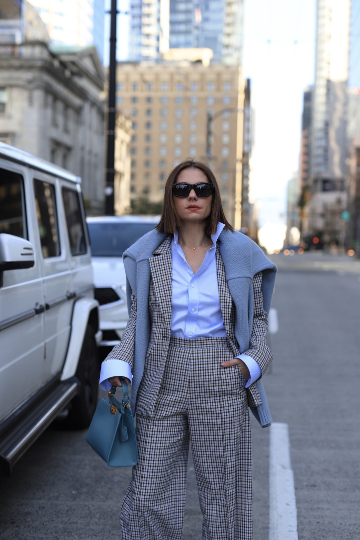 How to Wear The Plaid Suit this fall - Aurela - Fashionista