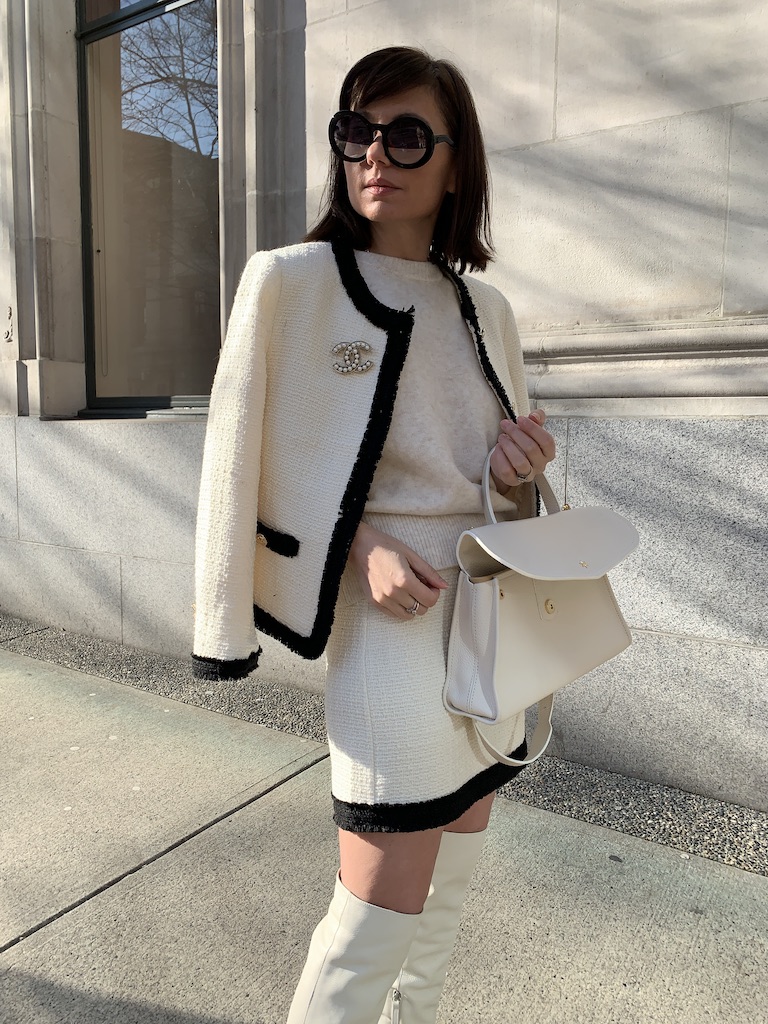 Sløset Typisk tømrer Chanel Inspired outfit from H&M - Aurela - Fashionista
