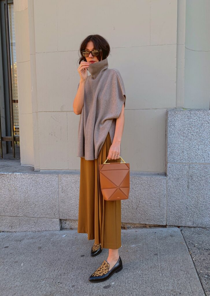 Shades of brown in the city - Aurela - Fashionista